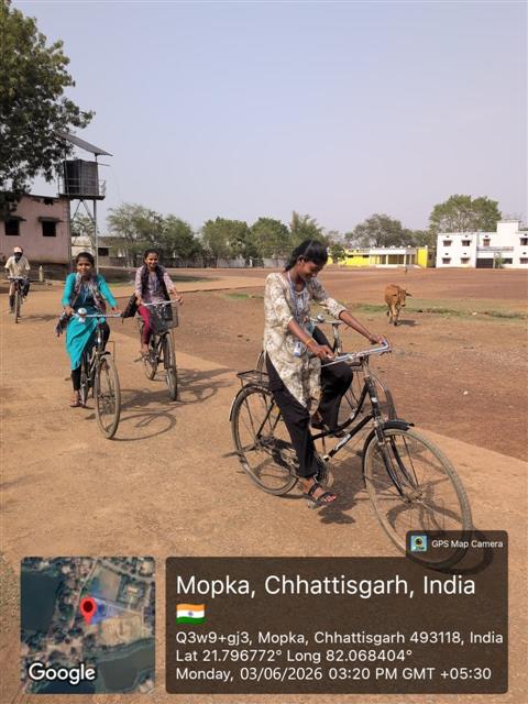 Late Ramnath Verma Government College Mopka-Nipania,District :- Balodabazar-Bhatapara Pin No.- 493118 - World Bicycle Day