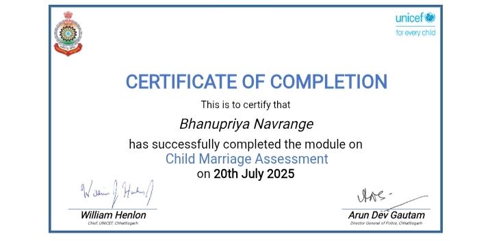Certificates & Awards