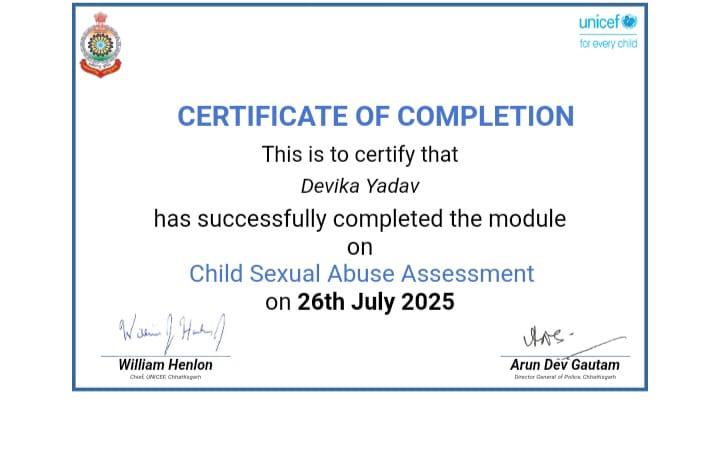 Certificates & Awards