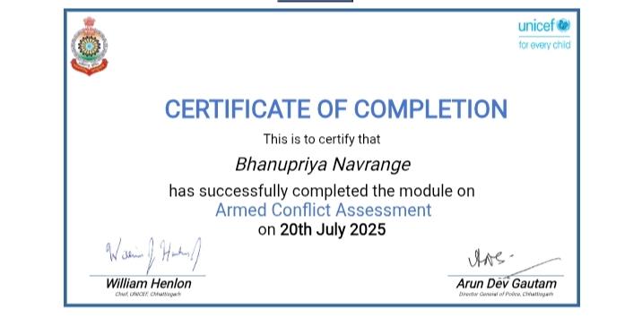 Certificates & Awards