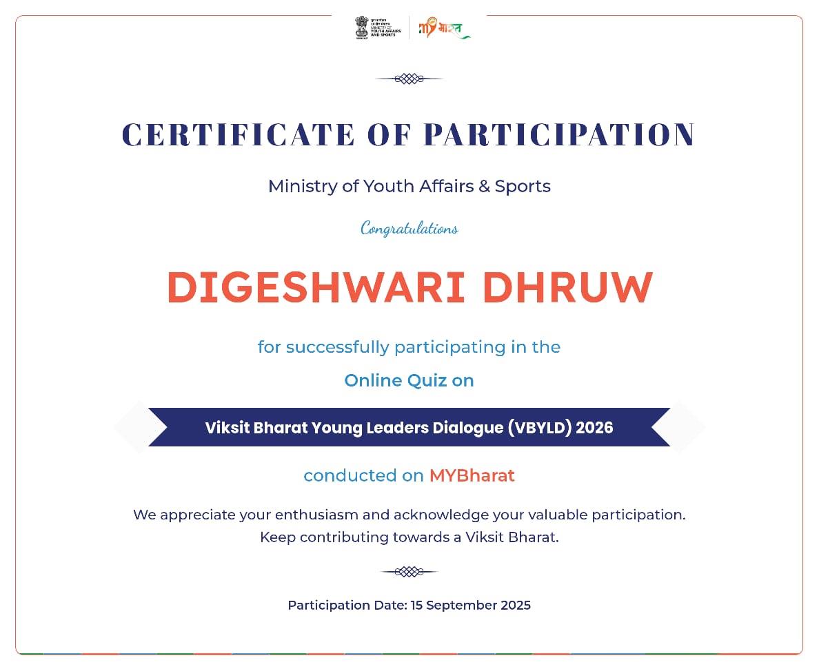 Certificates & Awards