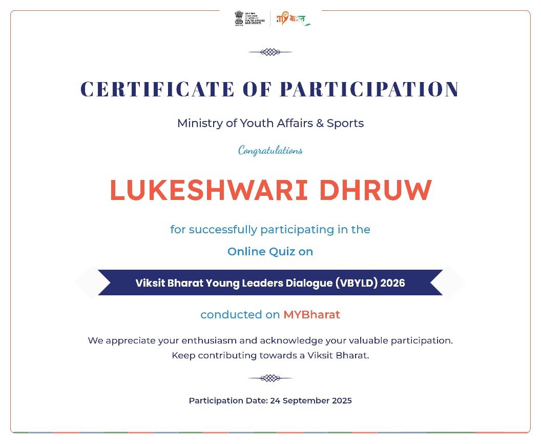 Certificates & Awards
