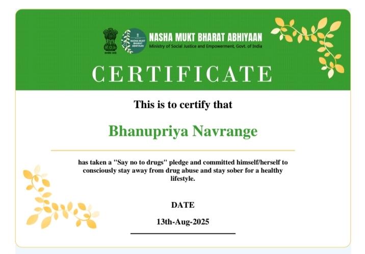 Certificates & Awards