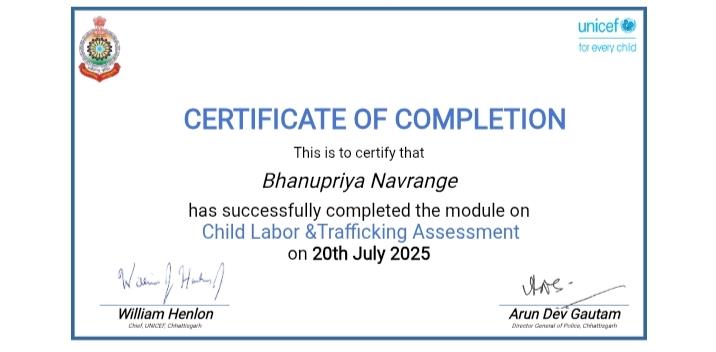 Certificates & Awards