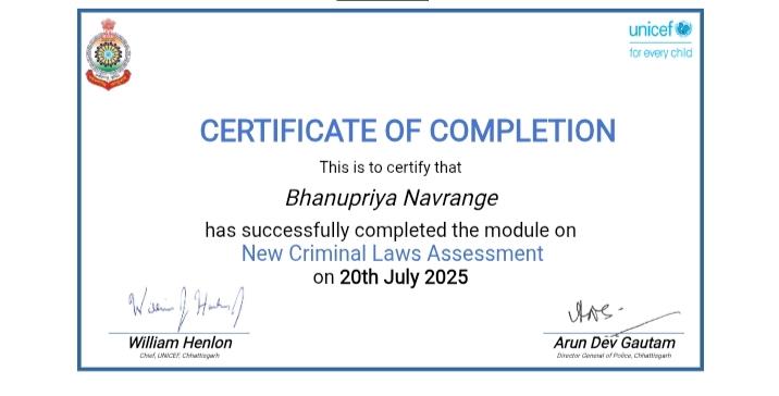 Certificates & Awards