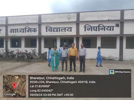 Late Ramnath Verma Government College Mopka-Nipania,District :- Balodabazar-Bhatapara Pin No.- 493118 - पोषक विद्यालय निपनिया 