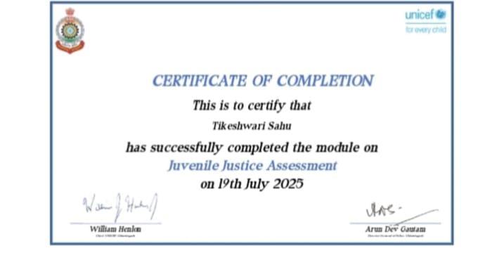 Certificates & Awards