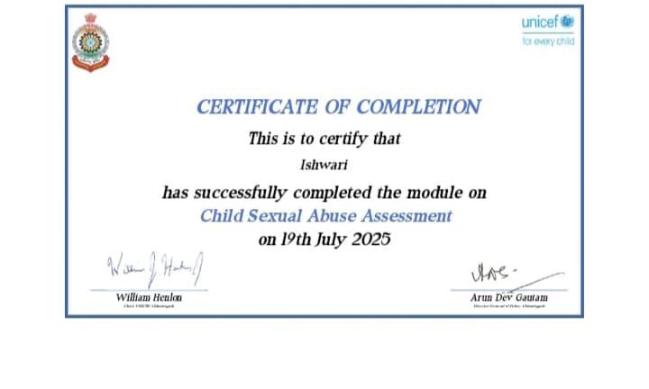 Certificates & Awards