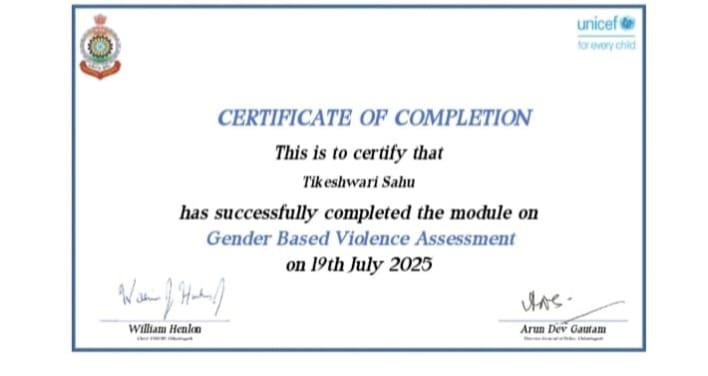 Certificates & Awards