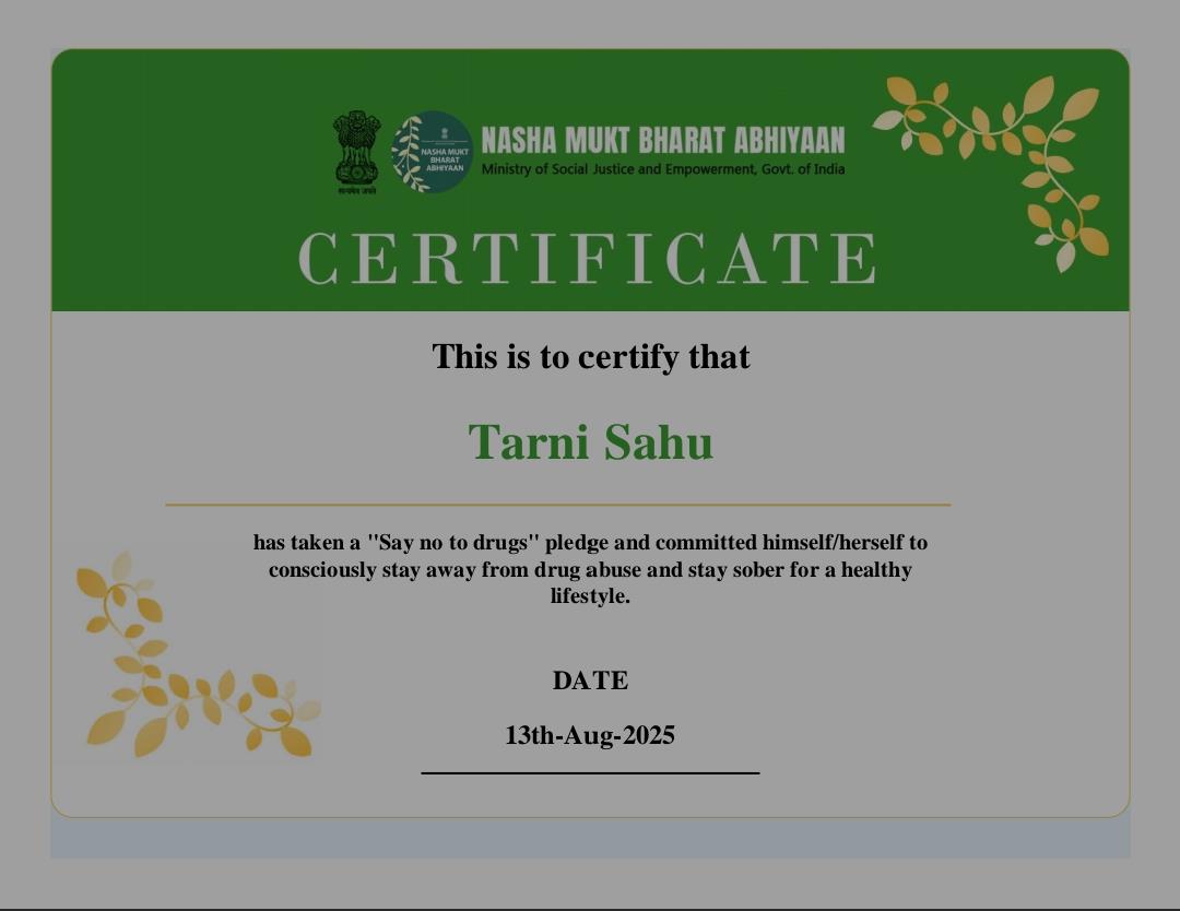 Certificates & Awards