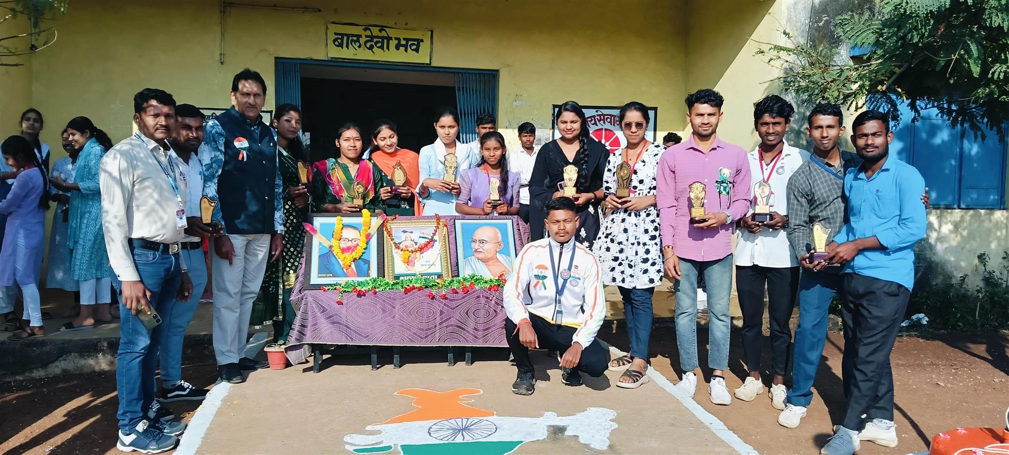 Late Ramnath Verma Government College Mopka-Nipania,District :- Balodabazar-Bhatapara Pin No.- 493118 - गढ़तंत्र दिवस 