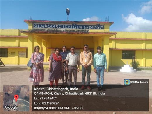 Late Ramnath Verma Government College Mopka-Nipania,District :- Balodabazar-Bhatapara Pin No.- 493118 - पोषक विद्यालय खैरा 